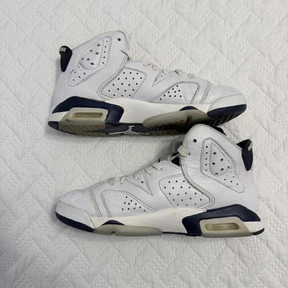 Nike Jordan 6 “Midnight Navy” no box 6.5Y 8W - Picture 2 of 8